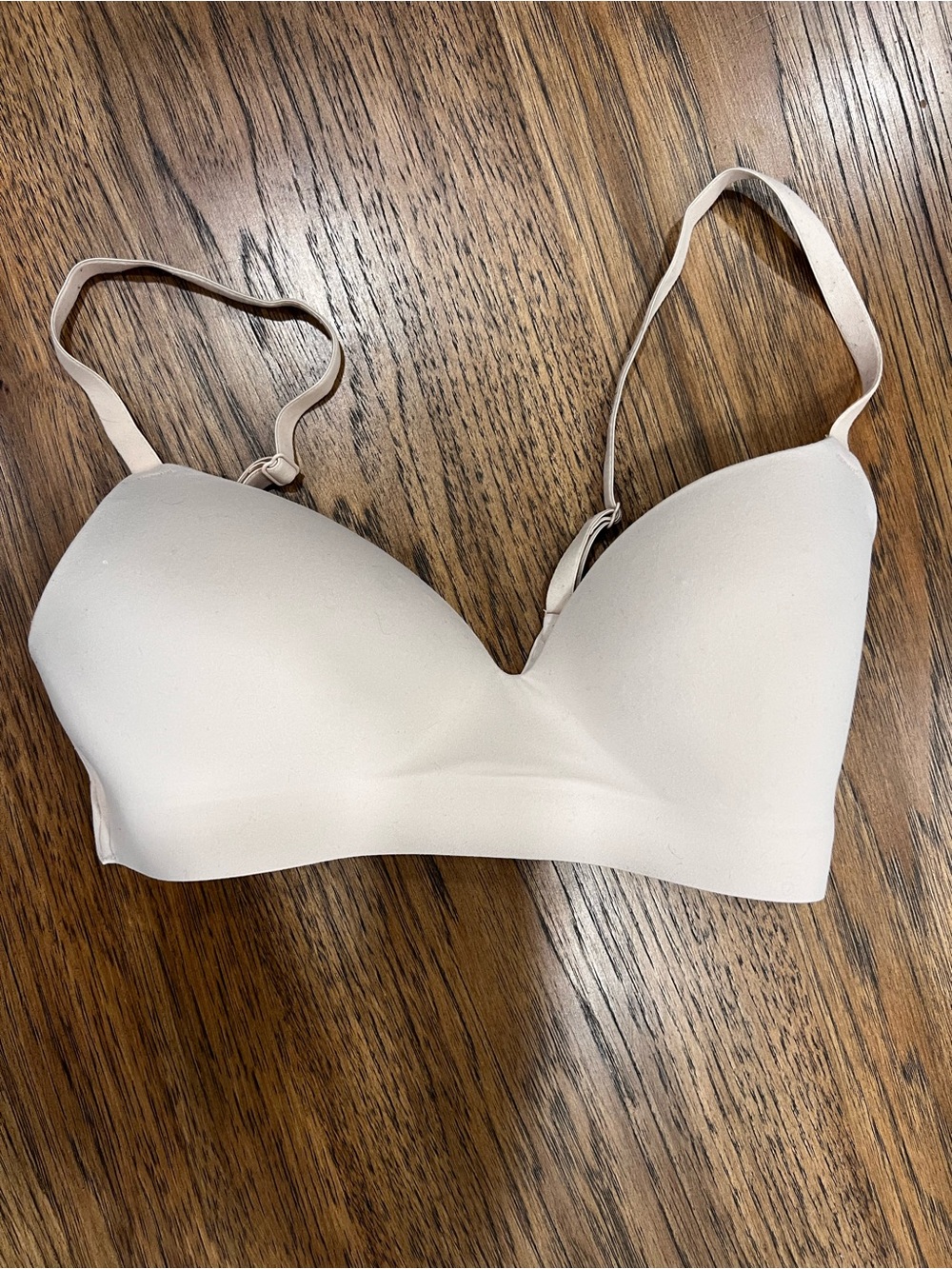 Soma Nude Light Beige Seamless Molded T-Shirt Bra